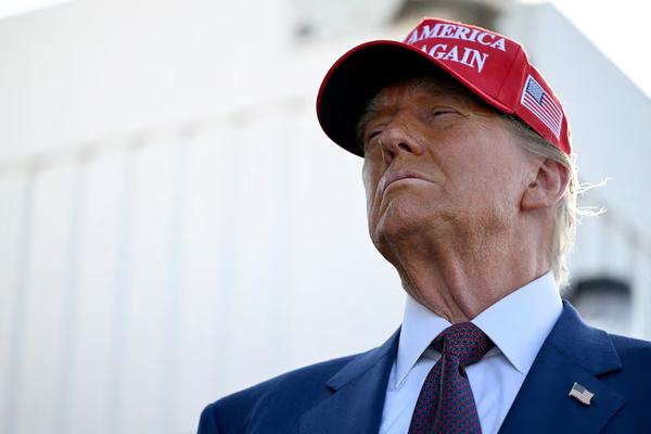 U.S. President-elect Donald Trump attends a viewing of the launch of the sixth test flight of the SpaceX Starship rocket, in Brownsville, Texas, U.S., November 19, 2024. (REUTERS)