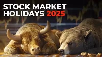 Stock market holidays 2025