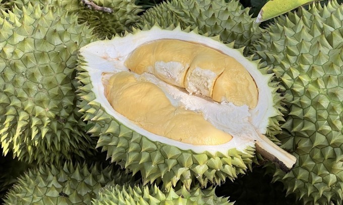 Vietnamese pomelos and passion fruits