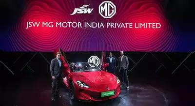 JSW MG Motor India sales up 55% in December at 7,516 units