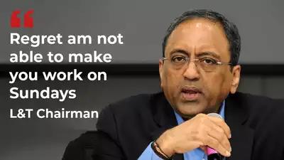 SN Subrahmanyan advocating for working Sundays