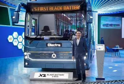 Olectra Greentech's new blade battery-powered buses