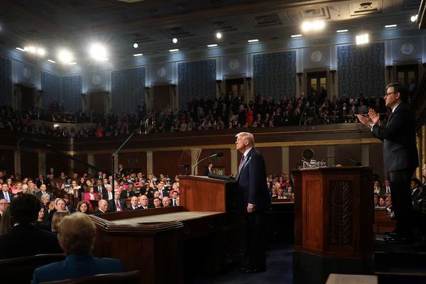 U.S. President Donald Trump addresses a joint session of Congress at the U.S. Capitol in Washington, D.C., U.S., March 4, 2025. REUTERS