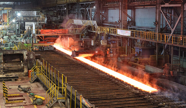 POSCO's second hot rolling mill in Pohang (Captured from POSCO website)