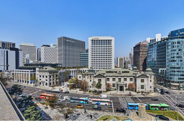 The Bank of Korea headquarters (Photo courtesy of the Bank of Korea)